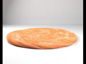 circular rug 3D Model