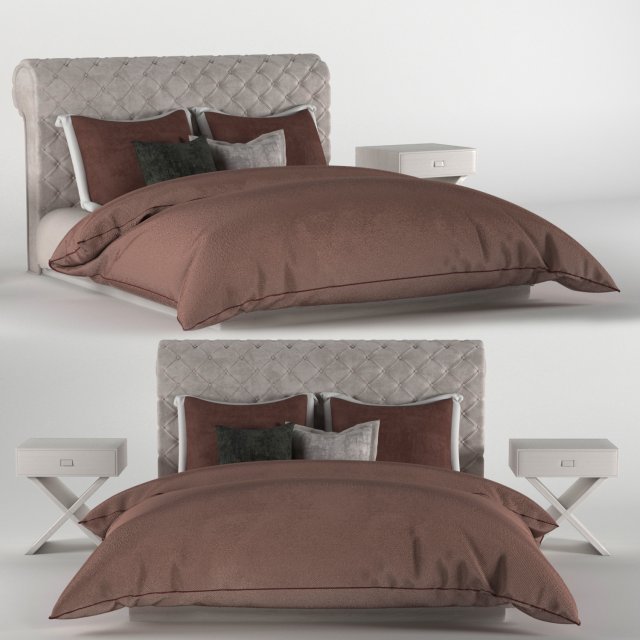 adler shelter bed 3D Model .c4d .max .obj .3ds .fbx .stl .blend 