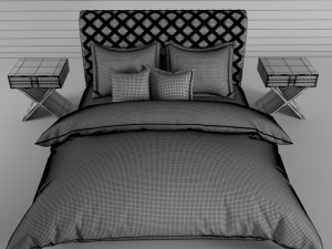 adler shelter bed 3D Model