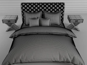 adler shelter bed 3D Model