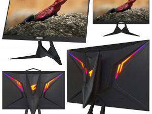 gigabyte-aorus-gaming-monitor 3D Модель