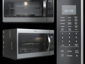 whirlpool appliances collection 3D Model