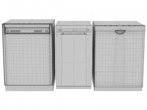 bosch dishwasher collection300 series 3D Model