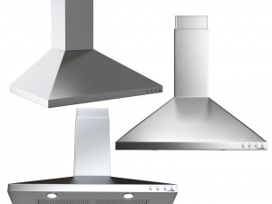 whirlpool hood collection 3D 模型