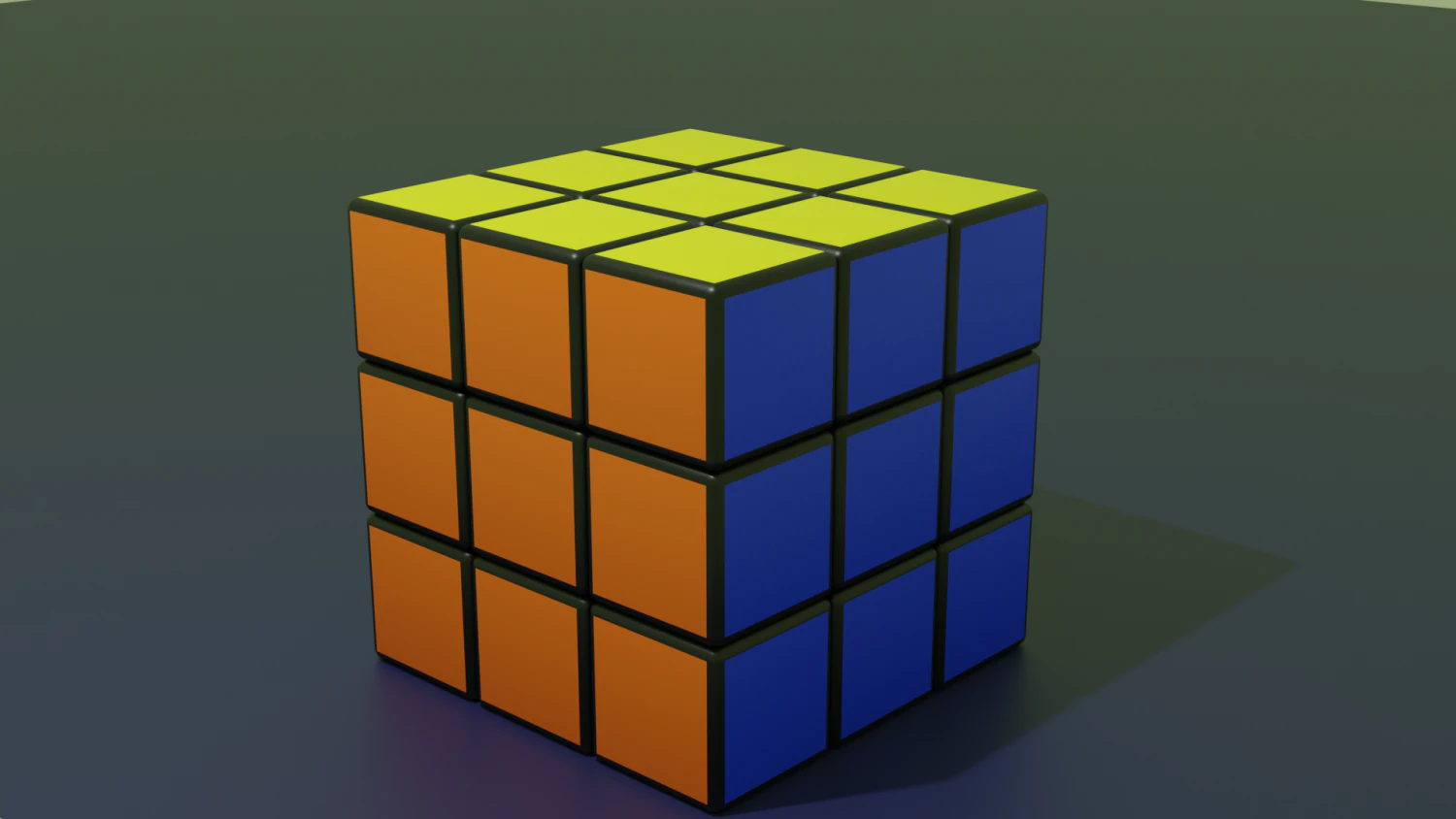 rubiks cube 3D Model .c4d .max .obj .3ds .fbx .stl .blend 