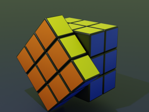 rubiks cube Modelo 3D