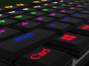 keyboard 3D 모델