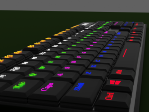 keyboard 3D 모델