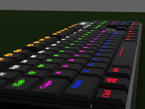 keyboard 3D Model