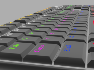 keyboard 3D 모델