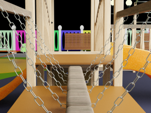 playground fbx format obj 3D Model