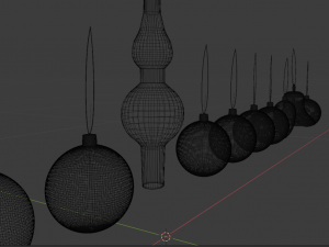 christmas tree toy 3D Model