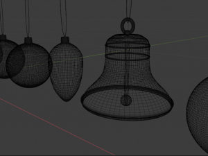 christmas tree toy 3D Model