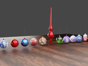 christmas tree toy 3D Model
