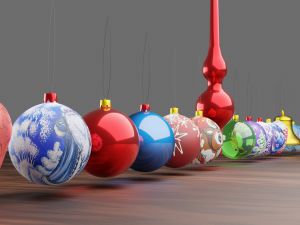 christmas tree toy 3D Model