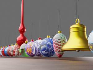 christmas tree toy 3D Model