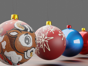 christmas tree toy 3D Model
