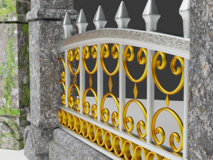 fence 3D 모델