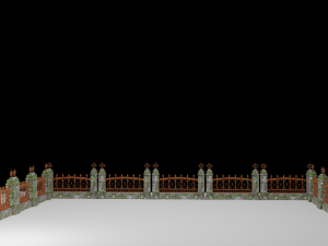 fence 3D 모델