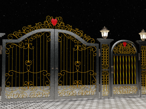 gate Modelo 3D