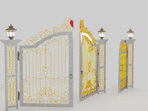 gate 3D Model