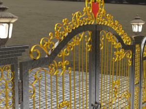 gate Modelo 3D
