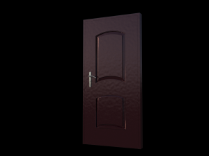 metal door 3D 模型