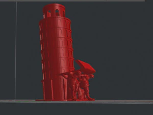 piza holder 3D Model