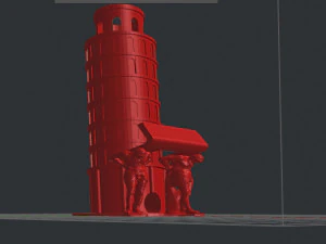 piza holder 3D Model
