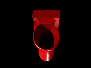 partycup toilet cup 3D-Modell