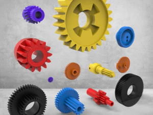 dişli seti 3D Model