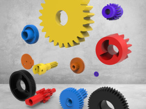 gear set 3D 模型