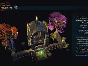 kingdom fantasy pack part 1 Modelo 3D