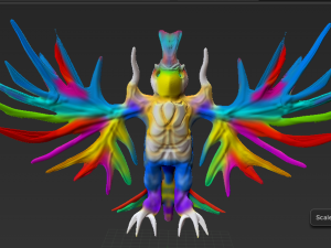 creature model Modèle 3D