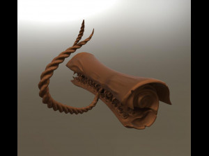 mimic scroll 3D 프린트 모델
