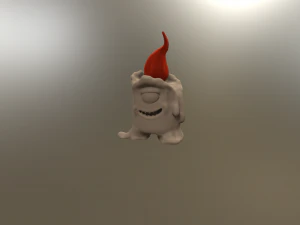 模仿蜡烛 3D 打印模型