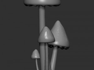mushroom 3D 프린트 모델