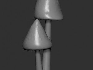 mushroom Modelo de Impressão 3D