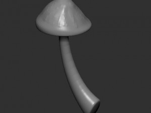 mushroom Modelo de Impressão 3D