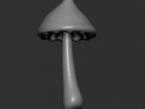 mushroom Modelo de Impressão 3D