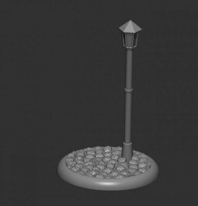 streetlight 3D प्रिंट मॉडल .c4d .max .obj .3ds .fbx .stl .blend 