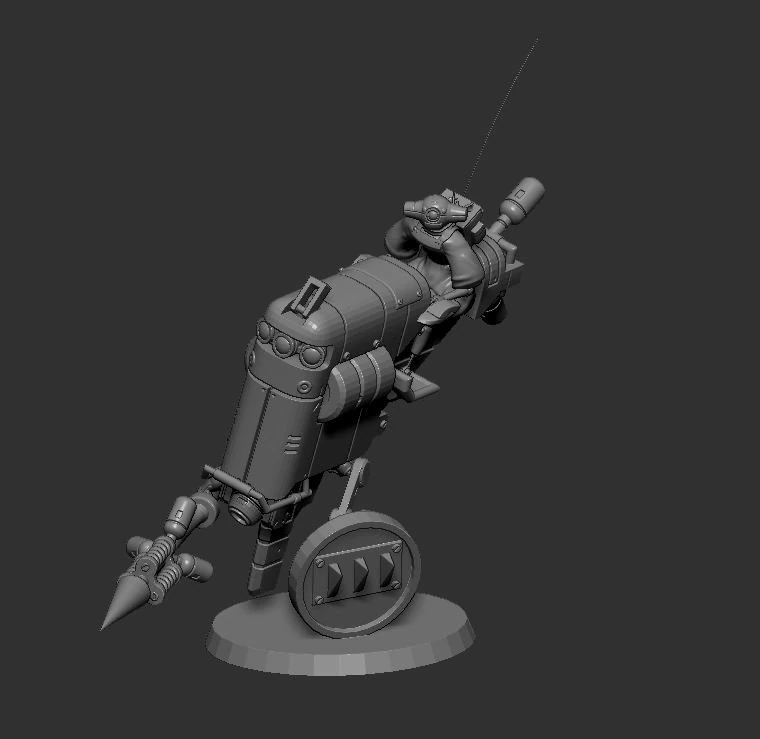 gravycycle 3D Print Model .c4d .max .obj .3ds .fbx .stl .blend