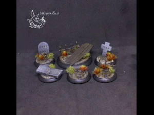 bases graveyard 3D Print Model