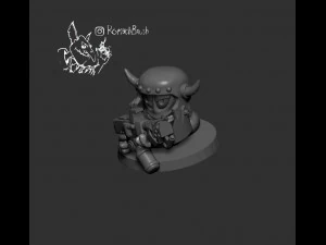 wormshammer ork 3D Print Model
