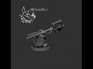 wormshammer ork 3D Druckmodell