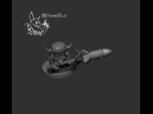 wormshammer ork 3D Print Model