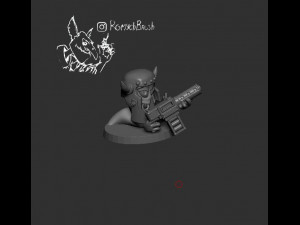 wormshammer ork 3D Druckmodell