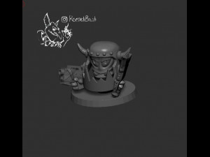 wormshammer ork 3D Druckmodell
