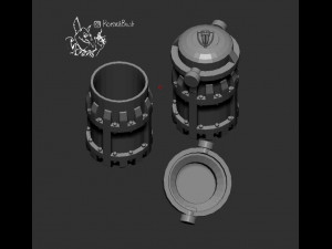 dice roller 3D 프린트 모델