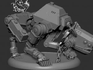 cyber 3D Print Model